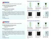 Thumbnail of document Manual - WM-100 Wall Mount
